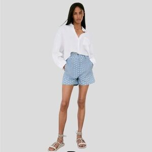 Zara Blue Women's Shorts